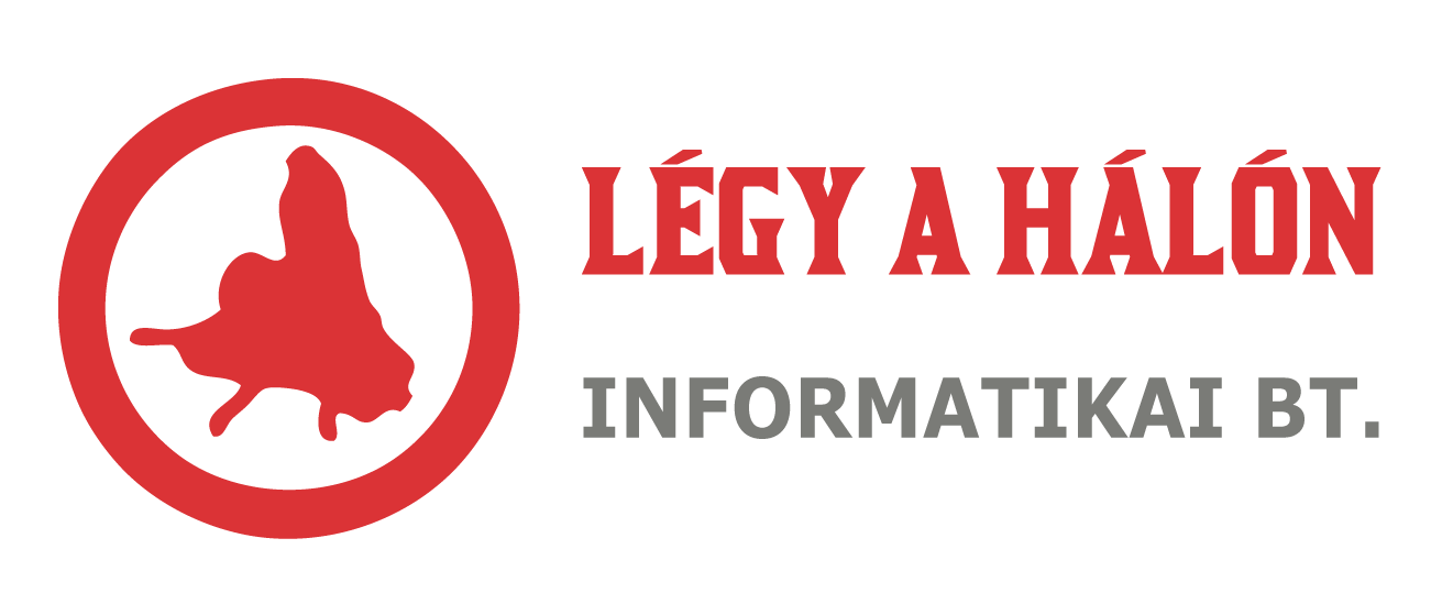 Légy a hálón Bt. logó